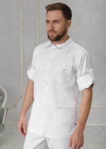 Кофта мужская №511 50 Белый