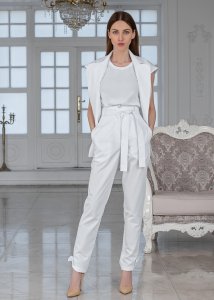 Брюки №312 40 Белый