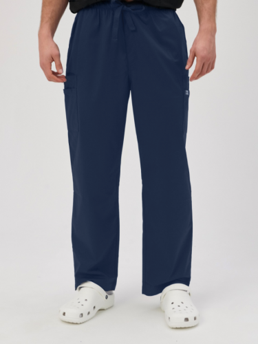 4243 Брюки мужские Cherokee Workwear (NAV) тёмно-синий хлопок